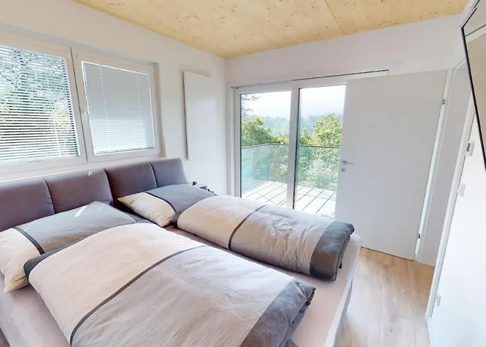 Modernes Mit Panoramablick בית נופש רוסהג