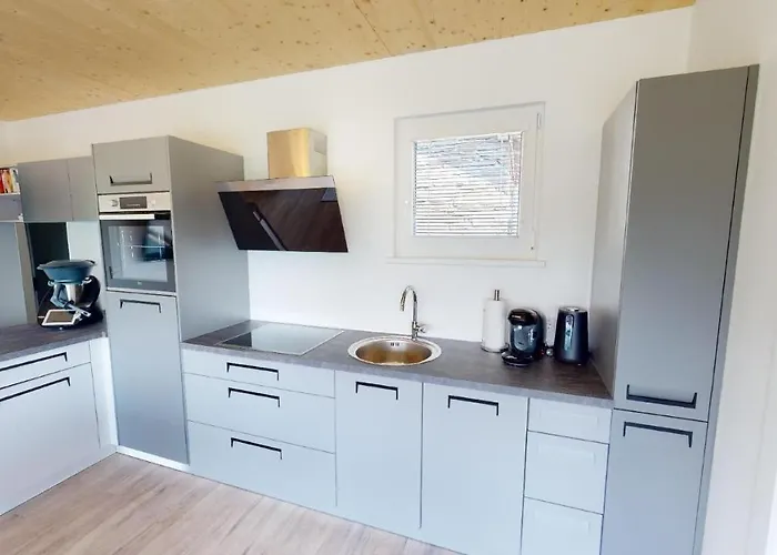 Modernes Mit Panoramablick Dom wakacyjny *